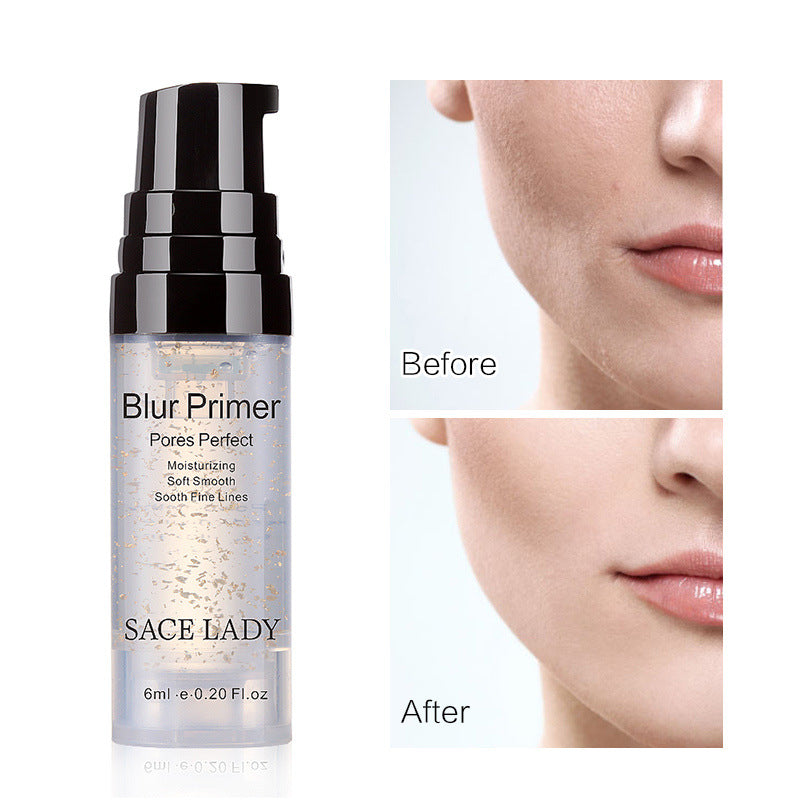 Makeup Base Face  Gold Foundation Primer Oil Control Professional Matte Make Up Pores - Guiaz